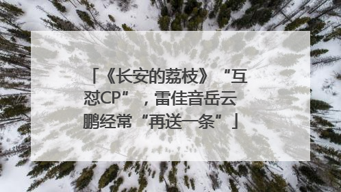 《长安的荔枝》“互怼CP”，雷佳音岳云鹏经常“再送一条”