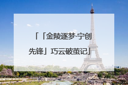 「金陵逐梦·宁创先锋」巧云破茧记