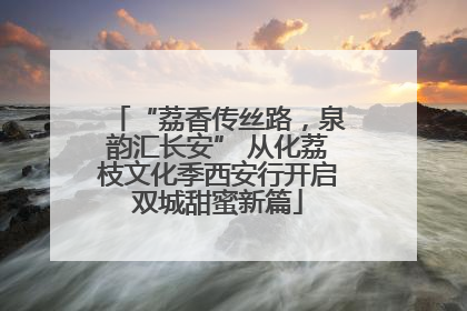 “荔香传丝路，泉韵汇长安” 从化荔枝文化季西安行开启双城甜蜜新篇