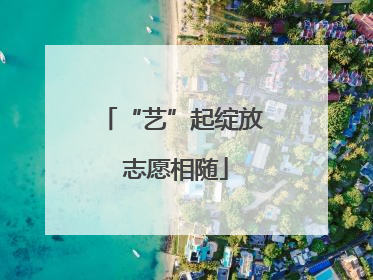 “艺”起绽放 志愿相随