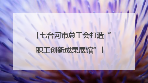 七台河市总工会打造“职工创新成果展馆”