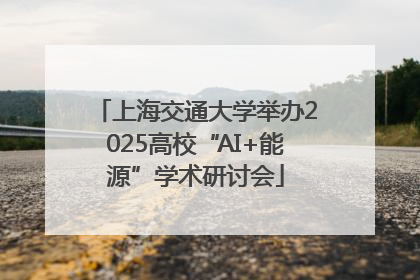 上海交通大学举办2025高校“AI+能源”学术研讨会