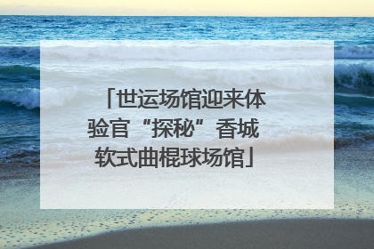 世运场馆迎来体验官“探秘”香城软式曲棍球场馆