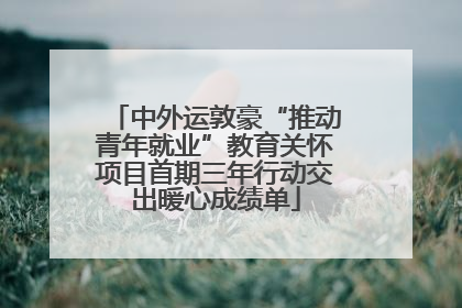 中外运敦豪“推动青年就业”教育关怀项目首期三年行动交出暖心成绩单