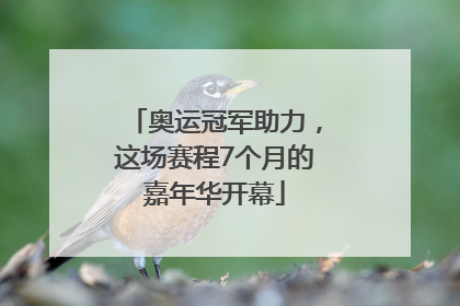 奥运冠军助力，这场赛程7个月的嘉年华开幕