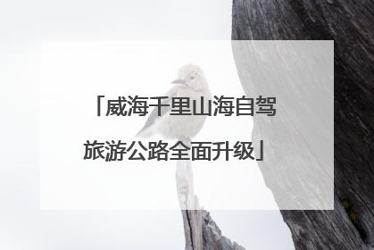 威海千里山海自驾旅游公路全面升级