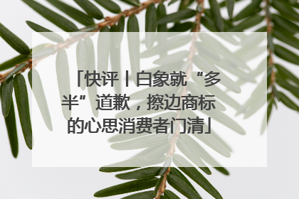 快评丨白象就“多半”道歉，擦边商标的心思消费者门清