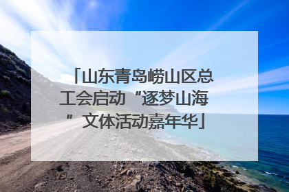 山东青岛崂山区总工会启动“逐梦山海”文体活动嘉年华