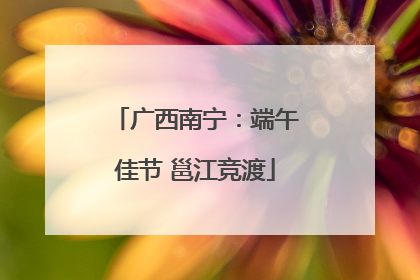 广西南宁：端午佳节 邕江竞渡