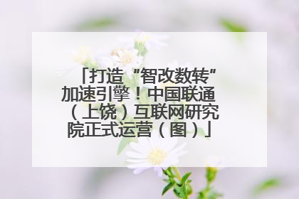 打造“智改数转”加速引擎！中国联通（上饶）互联网研究院正式运营（图）