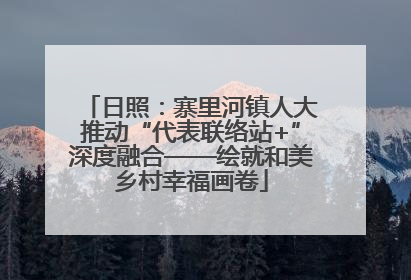 日照：寨里河镇人大推动“代表联络站+”深度融合——绘就和美乡村幸福画卷