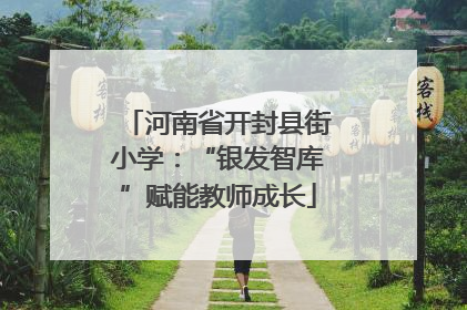 河南省开封县街小学：“银发智库”赋能教师成长
