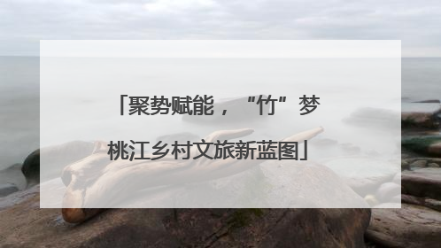 聚势赋能，“竹”梦桃江乡村文旅新蓝图