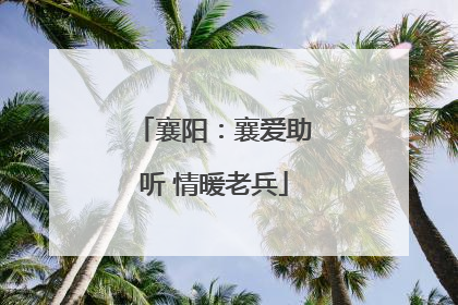襄阳：襄爱助听 情暖老兵
