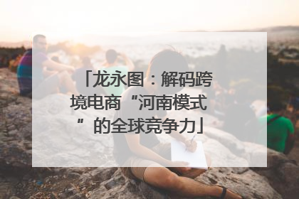 龙永图：解码跨境电商“河南模式”的全球竞争力