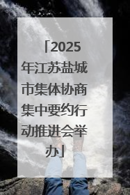 2025年江苏盐城市集体协商集中要约行动推进会举办