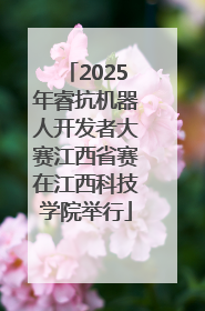 2025年睿抗机器人开发者大赛江西省赛在江西科技学院举行